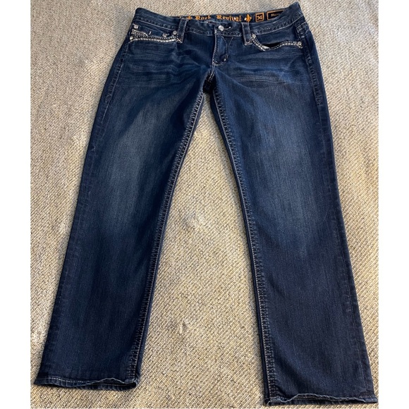 Rock Revival Sherry Easy Skinny Stretch Jean EUC Size 34 - Picture 13 of 16